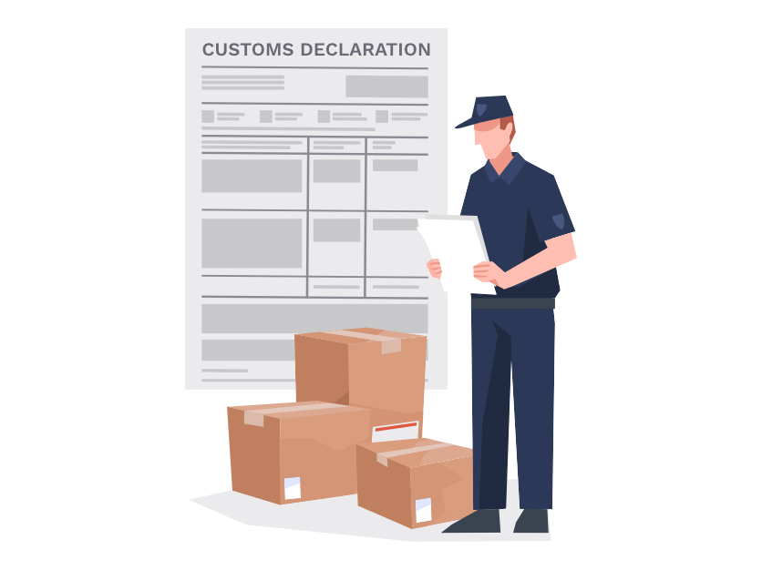 Zolldokumente und Zollvorschriften für den internationalen Versand