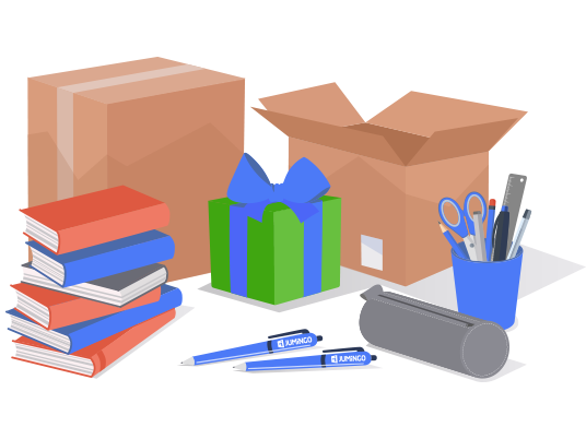 Mit JUMiNGO Schreibwaren versenden