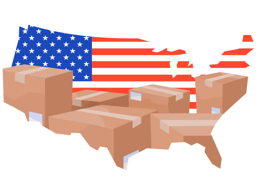 paket in die usa