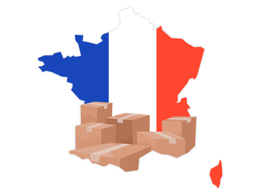 Paket nach Frankreich | Vergleichen | JUMiNGO