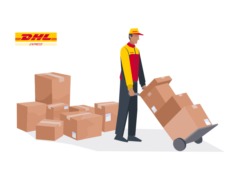 Paketversand mit DHL Express