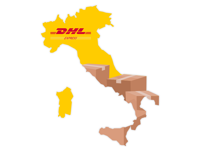Versand nach Italien mit DHL Express Vergleichen & sparen JUMiNGO