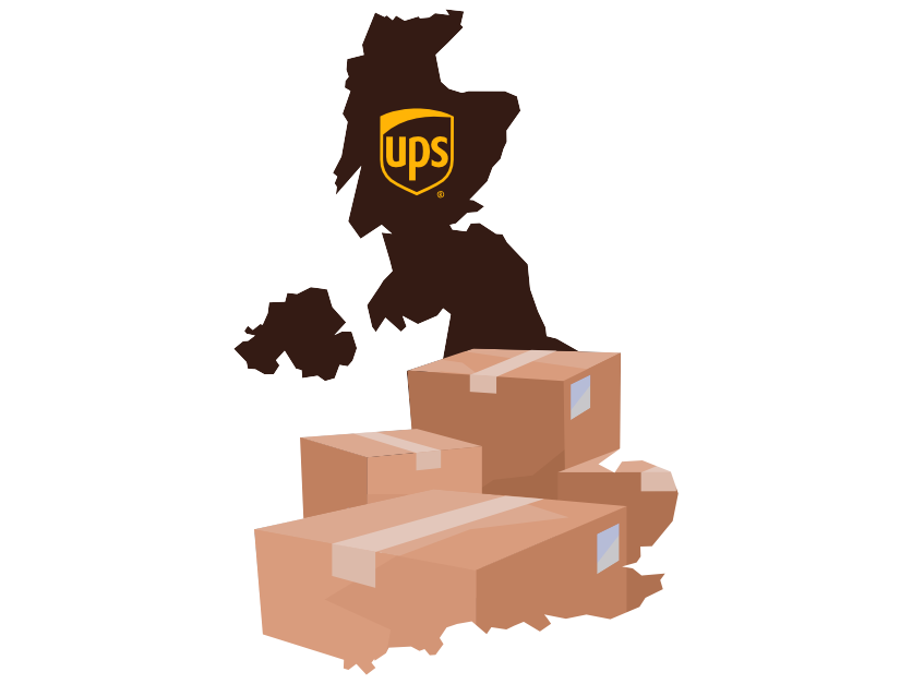 UPS Versand nach England